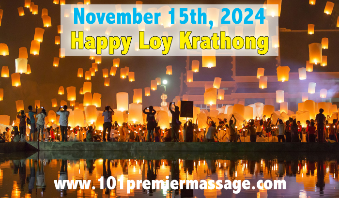 Please pray on Loy Krathong day so that many of our customers will be happy at our shop.