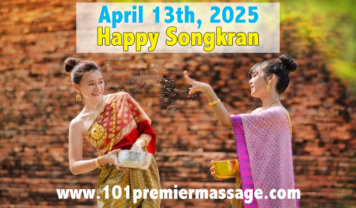 Happy Songkran, April 13th, 2025