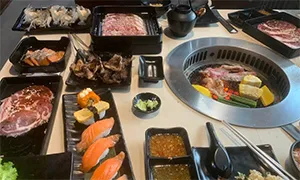 天上 寿司 & 焼肉ビュッフェ